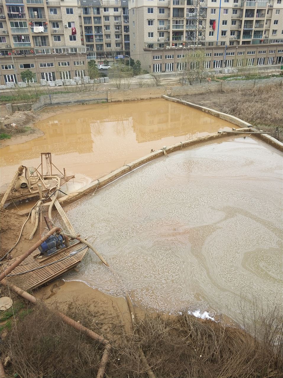 太和沉淀池淤泥清理-厂区废水池淤泥清淤