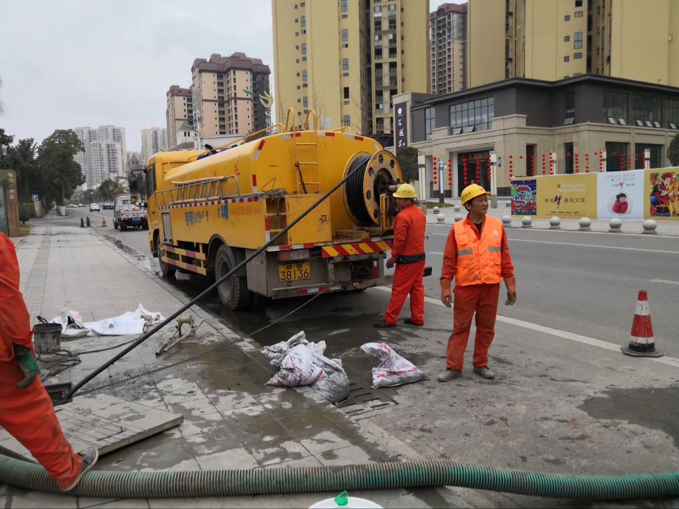 太和排污管道清淤-管道清洗